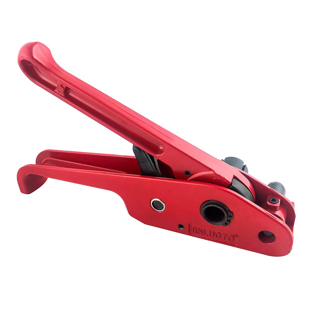 Tensioner pentru legat banda PES PP PET de 13 - 19 mm, aparat de intins banda, din metal, QWORK
