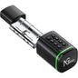 Butuc incuietoare smart, cilindru ajustabil cu cod de acces, aplicatie dedicata, card IC si cheie, pentru usi de la 30-90 mm, negru