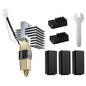 Kit Hotend complet pre-asamblat pentru imprimanta 3D, duza de alama 0,4 mm, pentru Elegoo Centauri Carbon, teava silicon, stergator de duza inclus