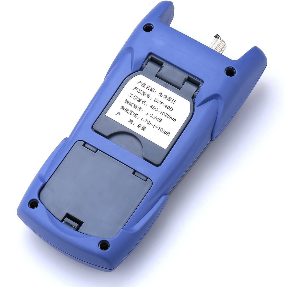 Set powermetru digital cu tester fibra optica si adaptor FC-LC, de la -70dBm la 10dBm, lungime de unda 850-1625 nm, pentru cablu optic