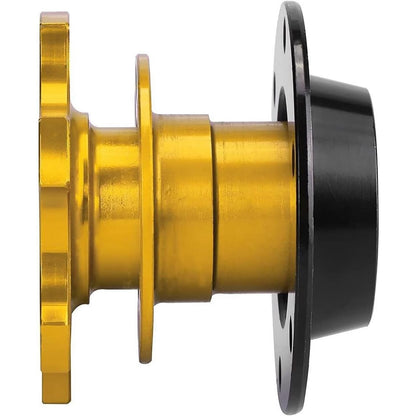 Butuc volan sport Quick Release cu 6 prinderi, adaptor cu eliberare rapida Snap Off, din metal, cu accesorii de montare