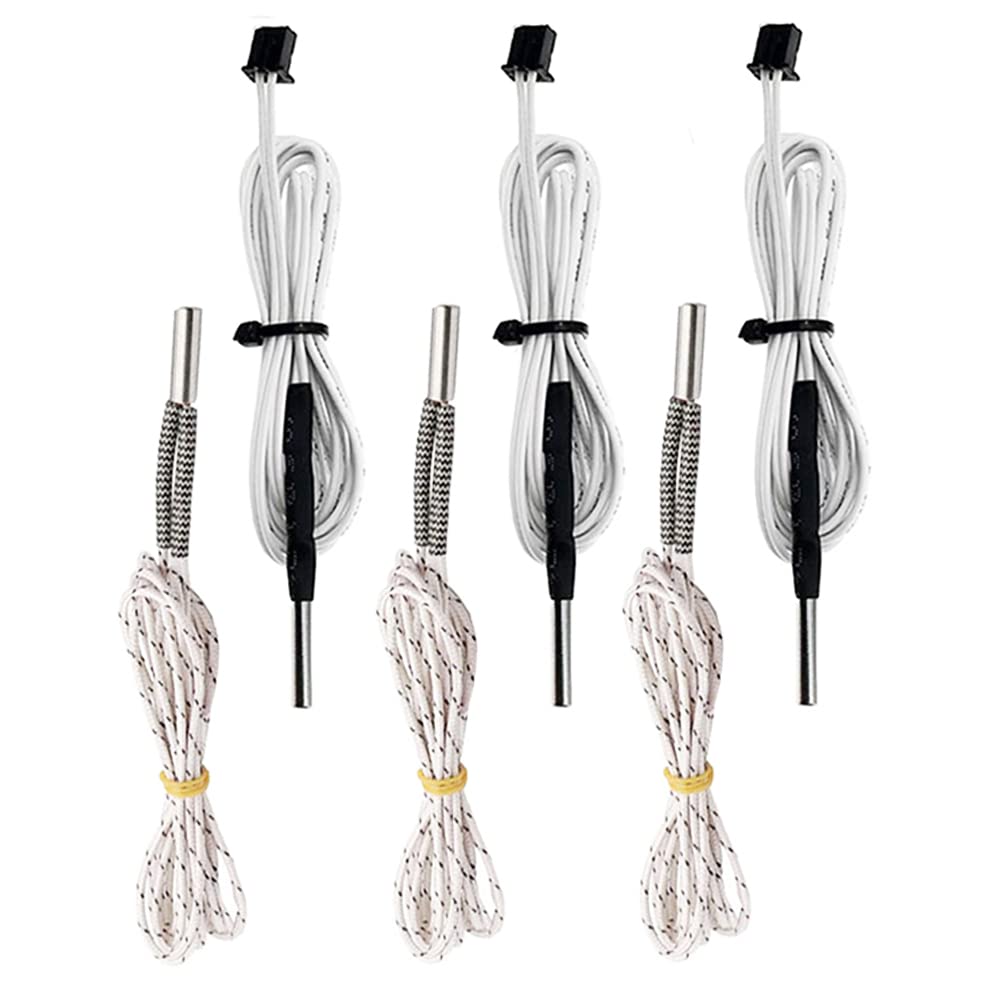 Set incalzitor ceramic 24V 50W si termistor HT-NTC100K hotend pentru imprimanta 3D, 3 bucati fiecare