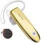 Casca New Bee Bluetooth V5.0, Handsfree, wireless, Reincarcabile, Stereo, Auriu