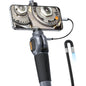 Endoscop industrial, camera de inspectie cu cap rotativ 8.5 mm, lumini LED dimabile, tub semirigid de 1.55 m, compatibil iPhone 15/16 si Android