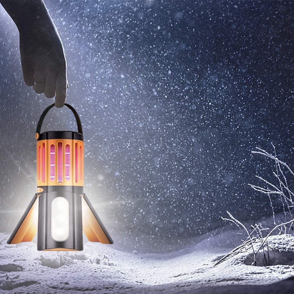 Aparat anti insecte, lampa UV portabila cu lumina LED, impermeabil, impotriva mustelor, tantarilor, pentru interior si exterior