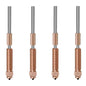 Set de 4 duze pentru Creality K1C, K1 SE, Ender 3 V3, Ender 3 V3 Plus and K1/K1 Max, cu schimbare rapida, 2 duze de 0.4mm, 1 duza de 0.6 mm, 1 duza de 0.8 mm, din aliaj de titan