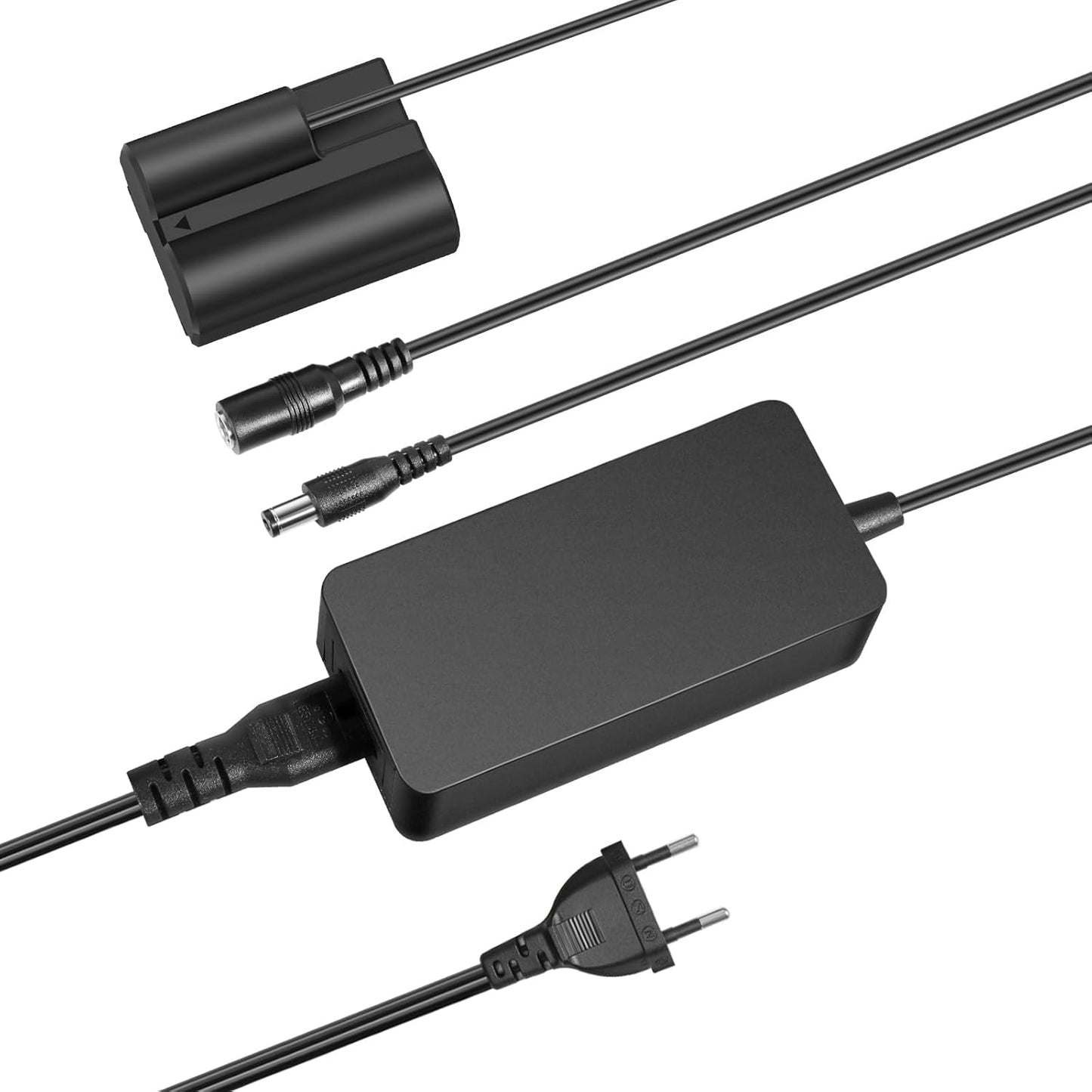 Set acumulator dummy Neewer NP-W235 cu adaptor încărcare continuă, lungime cablu 367cm, compatibil cu camere Fujifilm