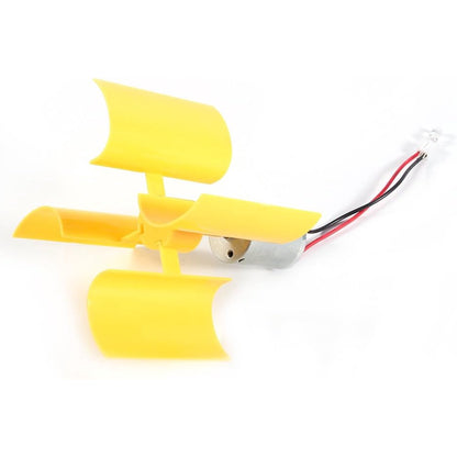 Turbina eoliana mini, generator eolian vertical de energie, 0.55W, 0.01V-5.5V, pentru jucarii, experimente DIY, model de predare