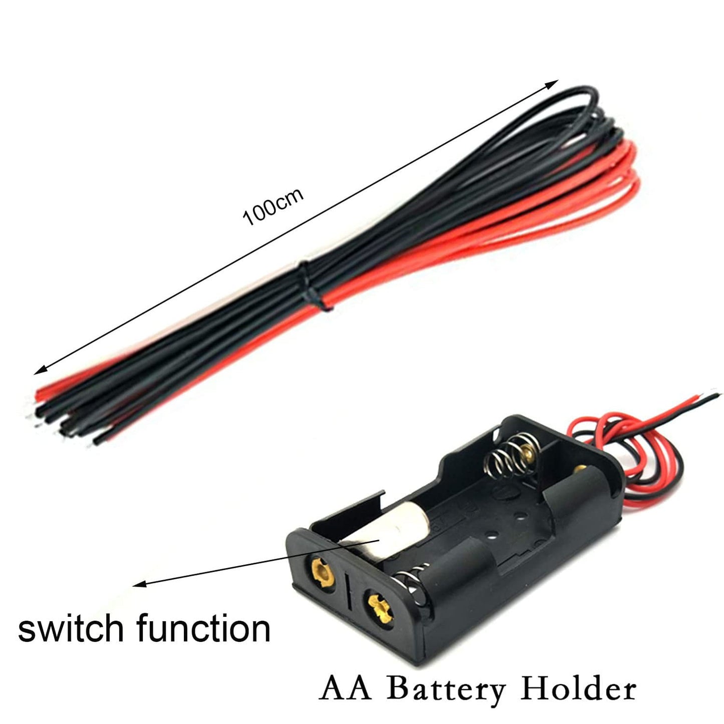 Set 8 motor DC 1.5V - 3V, 12000-15000 RPM, 8 carcase cu suport baterie AA, 8 intrerupatoare, elice si cablu de 1m, R683