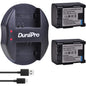 Set de 2 acumulatori BP-808, 850mAh cu incarcator USB Dual pentru Canon BP-827 BP 827 BP-819 BP-807 BP-809 HG31 XA10 HF20 HF10 HF100 HF100E HG20 HG21