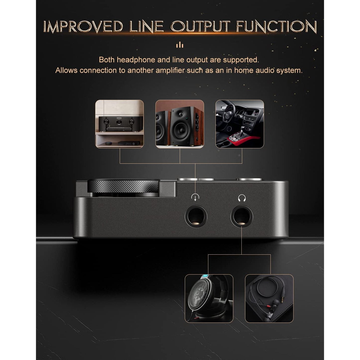 MP3 Player 64 GB HiFi, sunet digital de inalta rezolutie DSD DAC lossless, cu egalizator, 25 de ore de redare continua, suporta card pana la 256 GB