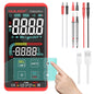 Multimetru digital smart cu touchscreen, selectare automata a parametrilor, tester AC/DC True RMS, 10000 counts, NCV, masoara curent, rezistenta, continuitate, capacitate, dioda, temperatura, frecventa