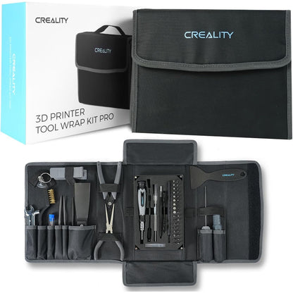 Trusa scule pentru imprimanta 3D Creality, 74 piese – set complet pentru asamblare, taiere si indepartare filament, curatare, finisare si intretinere, accesorii multifunctionale compatibile cu toate imprimantele 3D FDM