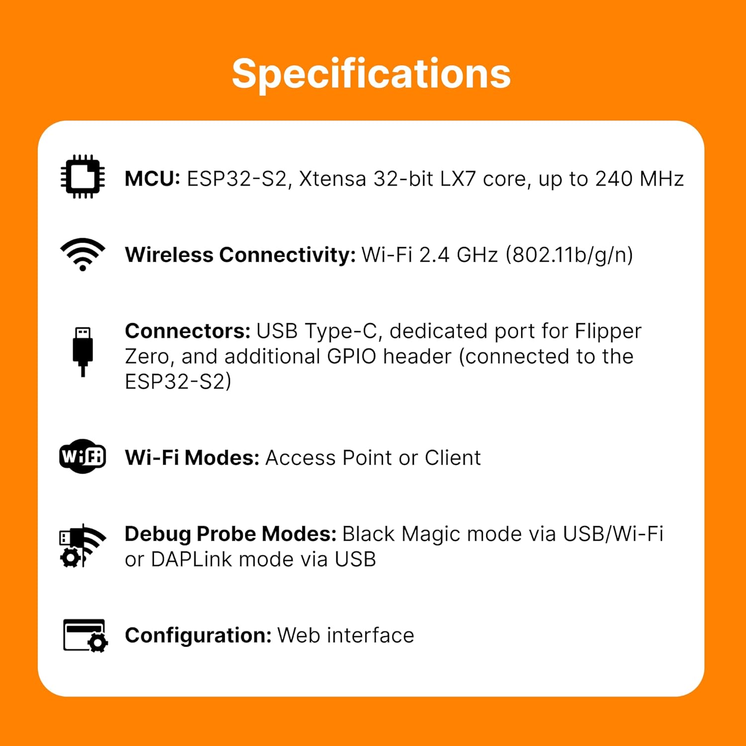 Placa de dezvoltare WiFi Devboard pentru Flipper Zero, modul ESP32-S2 USB-C si GPIO, Dev Board wireless cu antena WiFi integrata pentru Debugging si Firmware, compatibil Flipper Zero