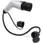 Cablu de incarcare EV AOHEWEI Tip 2 la Schuko, 16A, 250V, 3.5kW, adaptor statie incarcare IEC 62196, cablu 60 cm TPU, protectie IP55, compatibil masini electrice, trotinete si biciclete electrice, incarcare rapida