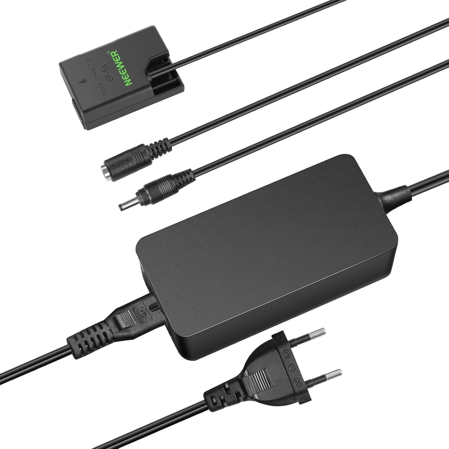 Acumulator dummy Neewer EN-EL14, set pentru alimentare continuă, 9V, compatibil Nikon